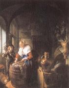 Gerrit Dou The Mousetrap oil